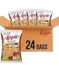 Sensible Portions Garden Veggie Snacks - Veggie Straws, Snack Size, Apple Cinnamon, 1 Oz (Pack of 24)