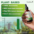 2 Pack Organic Vitamin D3 K2 Liquid w/ Vegan Omega3 and Coconut MCT Oil 10000 IU Maximum Strength Vitamin D Supplement No Fillers NonGMO K2 as MK7 for Bones Muscles and High Absorption2 Fl Oz