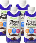 Orgain Whey Protein Shk Chocolate Fudge 11 Oz (Pack Of 4)
