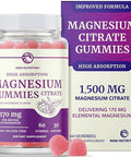 Nobi Nutrition Magnesium Citrate 500 Mg (120Ct) For Calm & Relaxation High Absorption Magnesium Supplement With Elemental Mag Oxide Constipation & Digestion Support Gluten Soy 4Month Supply