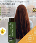 Sunny Isle Rosemary Mint Hair & Strong Roots Conditioner 12Oz Anti-Breakage & Growth Formula Infused With Biotin & Jamaican Black Castor Oil All Hair Types