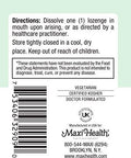 Maxi Health Methyl Folate Lozenges with B12 & B6 Flavored Memory Cardiovascular Health Hormone & Immune Support Gluten Kosher Berry 90 Count
