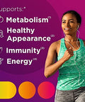 Centrum Multivitamin For Women, Multivitamin/Multimineral Supplement With Iron, Vitamin D3, B Vitamins And Antioxidant Vitamins C And E, Gluten Free, Non-Gmo Ingredients - 250 Count