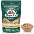 Maple Joe Organic Maple Sugar Sprinkles, Maple Flakes Made With Canadian 100% Pure Maple Syrup. Delicious With Coffee, Ice Cream, Yogurt & More Maple Sugar Granulated Chips Maple Chunks 7.8 oz