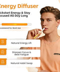Puffiair Herbal Diffuser Duo Detox And Energy Diffuser Pens With Extract Of Mullein And Natural Caffeine 100 Natural Swap Home & Work Duo 600 Uses Each