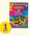 Annie's Organic Friends Bunny Graham Snacks, Chocolate Chip, Chocolate & Honey, 11.25 oz. and Annie's Organic Chocolate Chip Cookie Bites, 10 Packets, 10.5 oz.