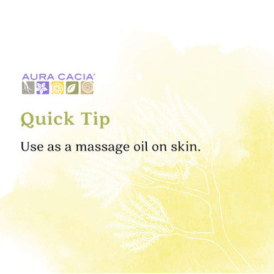 Aura Cacia ReadytoUse Frankincense Essential Oil in Fractionated Coconut Oil GC/MS Tested for Purity 4 fl. oz.