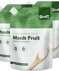 SPICEEL Monk Fruit Erythritol Mix | Measures Like Sugar, Dissolves Easily for Baking, Frostings & Beverages | Vegan, Gluten-Free Sugar 3-Pack