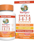 Maryruth'S Maryruth Organics Vegan Omega 3 6 7 9 Gummies Up To 4 Month Supply Omega 3 Supplement With Flaxseed Oil Omega 3 Gummies No Fish Taste Non-Gmo 120 Count