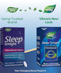 Nature'S Way Sleep Tonight Stress-Reducing Formula To Promote Restful Nights Melatonin Free Sleep Support With Ashwagandha And L-Theanine Vegan 28 Tablets (Packaging May Vary)