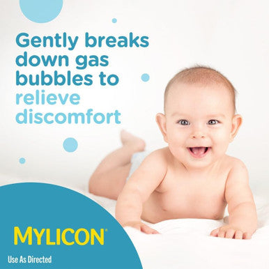 MYLICON Gas Relief Drops for Infants and Babies Dye Free Formula