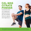 Davinci Labs Calmag Citrate Powder Supports Bone Health Dietary Supplement With Vitamin D2 Magnesium & Calcium Vegetarian Gluten 30 Servings