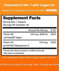 Nutrachamps Elderberry And Vitamin D3+K2 Capsules Bundle
