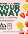Maryruth's Spirulina Gummies Made With Organic Spirulina 90 Count