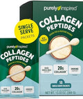 Purely Inspired Collagen Powder, 18 Single Serve Packets, Unflavored - 20G Collagen Peptides Protein Powder For Women & Men - Grass-Fed & Pasture Raised - Gluten-Free, Paleo & Keto-Friendly