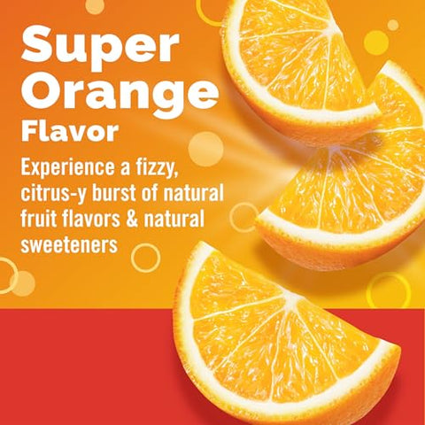 Emergen-C 1000Mg Vitamin C Powder For Daily Immune Support Caffeine Free Vitamin C Supplements With Zinc And Manganese B Vitamins And Electrolytes Super Orange Flavor 10 Count