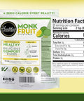 Healthier Comforts Monk Fruit with Granulated Allulose (No Erythritol) | All Natural Sugar Substitute | Zero Calorie 1:1 White Sugar Replacement | No Aftertaste, Keto, Non-GMO, Gluten Free, Vegan, Zero Net Carbs | 10oz