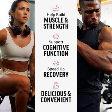Force Factor Legendary Creatine Chews 5G Creatine Monohydrate Build Muscle Improve Strength & Recovery Support Memory & Cognitive Function Sugar Berry Blast 60 Soft Chews