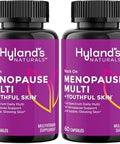 Hyland'S Rock On Menopause And Youthful Skin Multivitamin For Women With Immune Support 60 Capsules Menopause Relief For Women With Biotin Collagen And Red Clover