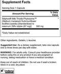 Swanson Siliphos Milk Thistle Phytosome 300 Milligrams 60 Capsules