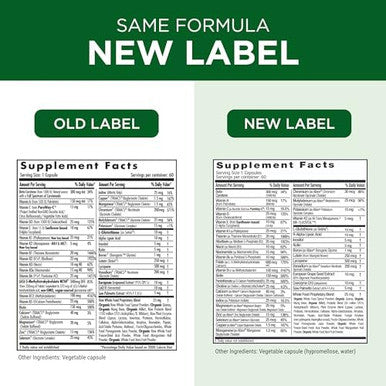 EMERALD LABS Men's 45 Plus 1-Daily Multi
