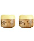 Sun Bum Original Moisturizing Sunscreen Clear Zinc SPF 50 | Vegan and Reef Friendly | Octinoxate & Oxybenzone Free | Broad Spectrum UVA/UVB Sunscreen with Vitamin E | 1 oz | Pack of 2