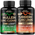 Nutraharmony Mullein Leaf Extract & Turmeric Curcumin Capsules
