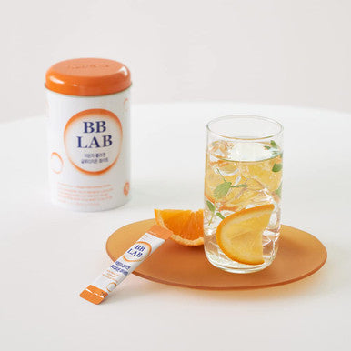 BB LAB Collagen Glutathione White Low Molecular Korean Stick Supplement Fish Peptides Vitamin C Vitamin E Glutathione Fast abosorption Orange Flavor