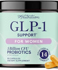 Smnutrition Glp1 Support For Women Nutritional Support With Probiotics Berberine Cinnamon & More Glp 1 Supplement For Healthy Glp1 Activity Digestive Health & Metabolic Balance Nongmo 60 Ct.