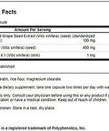 Swanson Grape Seed Extract with Meganatural Gold 60 Caps 3 Pack