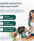 Metagenics PhytoMulti with Iron Daily Multivitamin for Men and Women with Phytonutrients* Methylfolate Vitamins A K Zinc and B6 Iron Bisglycinate 18 mg Non GMO Gluten Free 60 Tablets