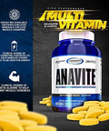Gaspari Nutrition Anavite Full Spectrum Multivitamin Packs Anavite Multivitamins Cla Omega 3S Proven Gut And Proven Liver Detox All In 1 (30 Servings 5 In 1 Multivitamin Pack)