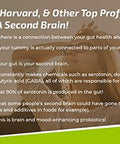 Cognibiotics Probiotic Brain Supplement - Helps Support Mood Enhancement, Better Focus, Memory, Mental Clarity - 60 Capsules