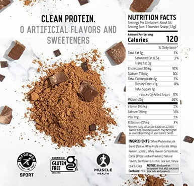 Ascent Whey 4 Lb + Plant Protein Powder 18 Servings - Chocolate