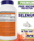 Now Nac 600 Mg 400 Capsules (Pack Of 2) Nacetyl Cysteine With Selenium