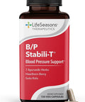 Lifeseasons B/P Stabili-T - Blood Pressure Support - Vitamin Supplement For Healthy Heart & Blood Circulation - Ashwagandha, Arjuna, Gotu Kola & Hawthorn Berry - 120 Capsules