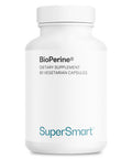 Supersmart Bioperine 30 mg Per Day Natural Black Pepper Extract 95 Piperine Help Increase Digestive Enzymes Gut Flora NonGMO Gluten Free 90 Vegetarian Capsules