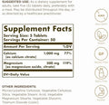 Solgar Calcium Magnesium Citrate 250 Tablets (Pack Of 2) Supports Healthy Bones and Teeth Musculoskeletal and Nervous System Support Highly Absorbable NonGmo And Vegan 100 Total Servings