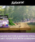 Airborne Elderberry + Zinc & Vitamin C Effervescent Tablets, Immune Support Supplement With Powerful Antioxidant Vitamins A C E, 20 Fizzy Drink Tablets, Elderberry Flavor