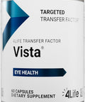 4Life Transfer Factor Vista - Dietary Supplement for Eye Health and Vision Support - Supplement Formula with Lutein Zeaxanthin Zinc Vitamin C and Black Currant - 60 Capsules