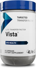4Life Transfer Factor Vista - Dietary Supplement for Eye Health and Vision Support - Supplement Formula with Lutein Zeaxanthin Zinc Vitamin C and Black Currant - 60 Capsules