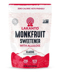 Lakanto Classic Monk Fruit Sweetener with Allulose 1 lb and ChagaRoot MycoProtein Mushroom Protein Powder Chocolate 1.76 lb