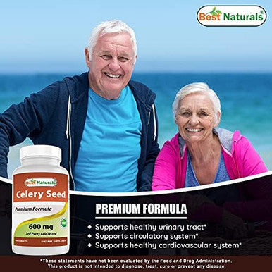 Best Naturals Celery Seed 600 Mg & Magnesium Glycinate 425 Mg