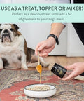 The New Zealand Natural Pet Food Co Woof Dog Treats - Manuka Honey, Dog Treats Small & Large Dog, Natural, Topper or Dog Treat, 8.8oz