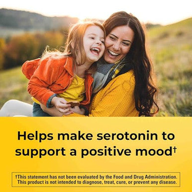 Nature Made Chewable 5Htp 100Mg 5-Htp Mood Support Supplement 30 5 Htp Chewable Tablets 30 Day Supply