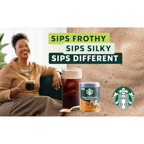 Starbucks Crema Collection Salted Caramel Instant Coffee, 3 Tins 7.12 oz