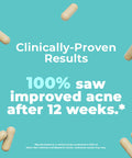 Vitamedica Clear Skin Vitamin Formula Acne Supplement For Skin Clearing Breakout Treatment For Women And Men Vitamins A, C, E, Selenium, Chromium, And Zinc For Acne And Skin Health 60 Count