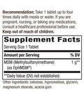 NATURE'S WAY, MSM 1000mg - 200 vegicaps