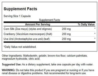 Swanson Full Spectrum Herbal Urinary Care 60 Capsules