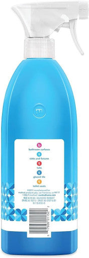 Method Antibacterial Bathroom Cleaner Kills 99.9% of household germs Spearmint 28 Fl Oz (Pack of 8)
